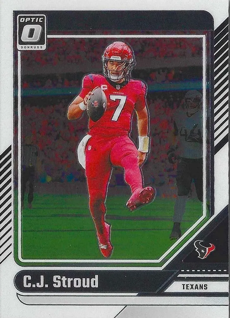 C.J. Stroud 2024 Donruss Optic Football card