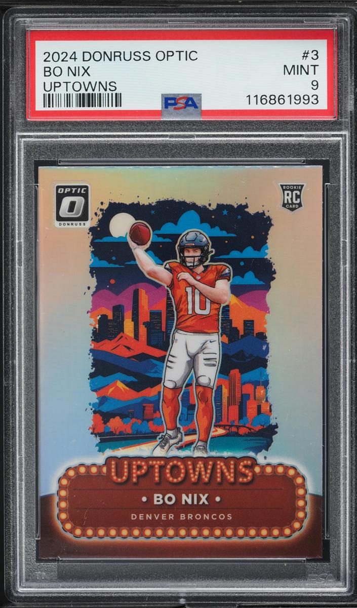 Bo Nix - 2024 Donruss Optic Football