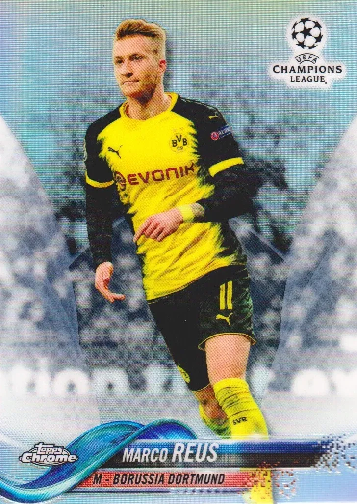 2017 Topps Chrome UEFA Champions League Marco Reus [Gold] #35 card