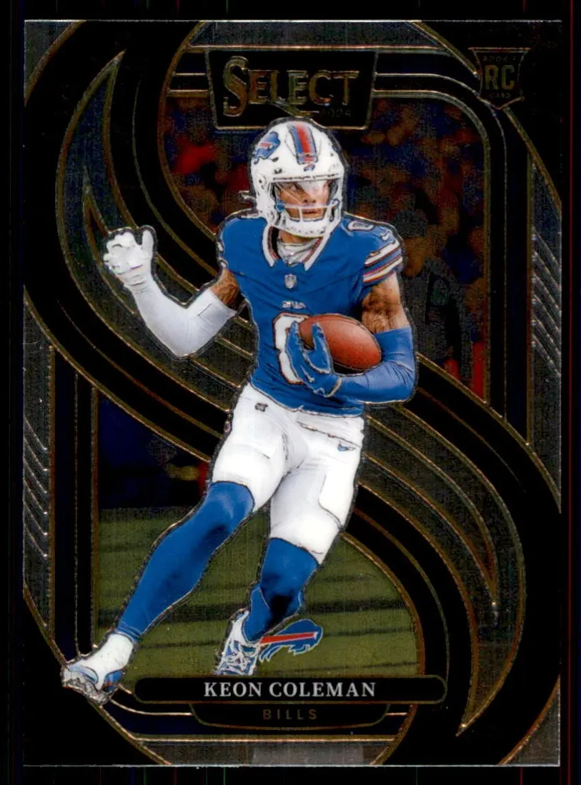 Keon Coleman 2024 Select Football card