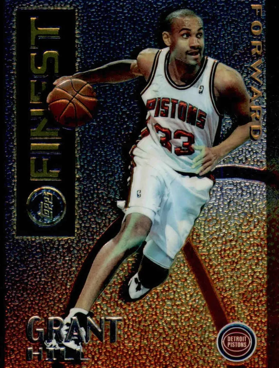 1995 Topps Finest Grant Hill [Gold] #M2 card