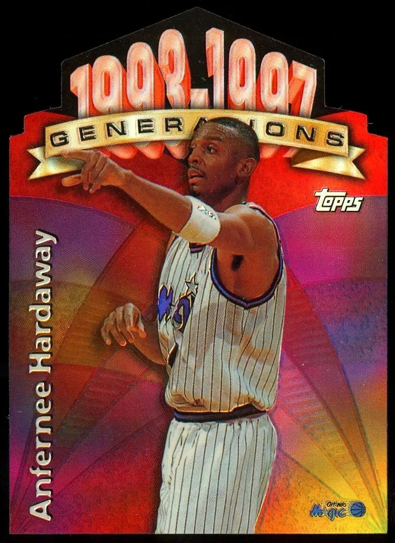 1997 Topps Anfernee Hardaway [Refractor] #G21 card