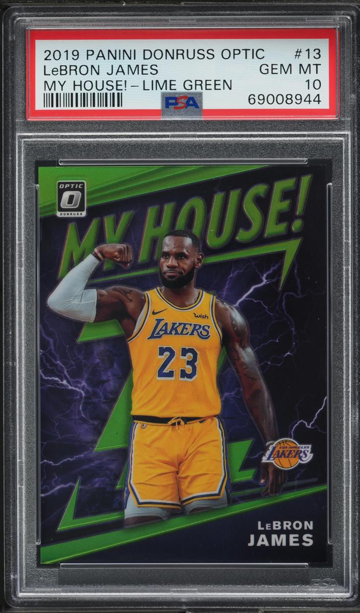 2019 LeBron James [Lime Green] #13
