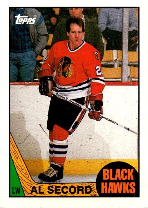 1987 Al Secord #111