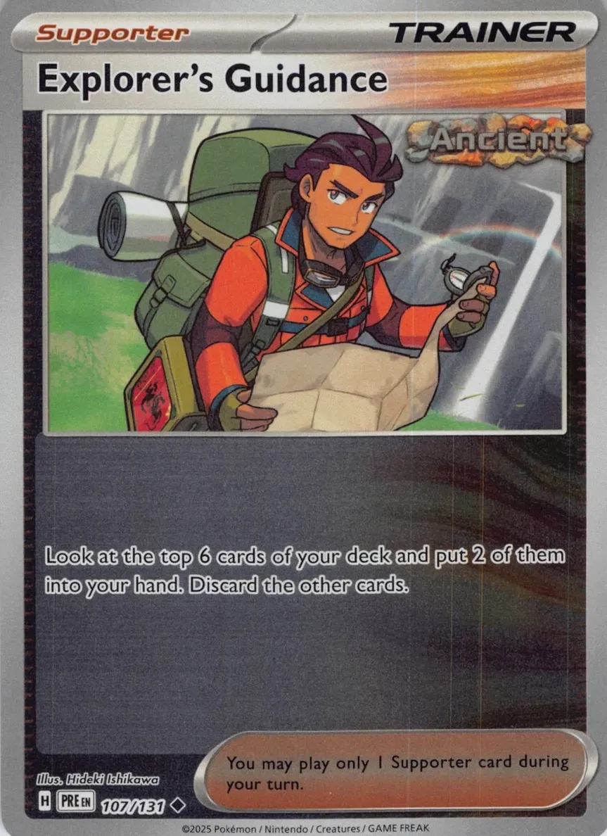 Explorer's Guidance 2025 Pokemon Scarlet & Violet Prismatic Evolutions