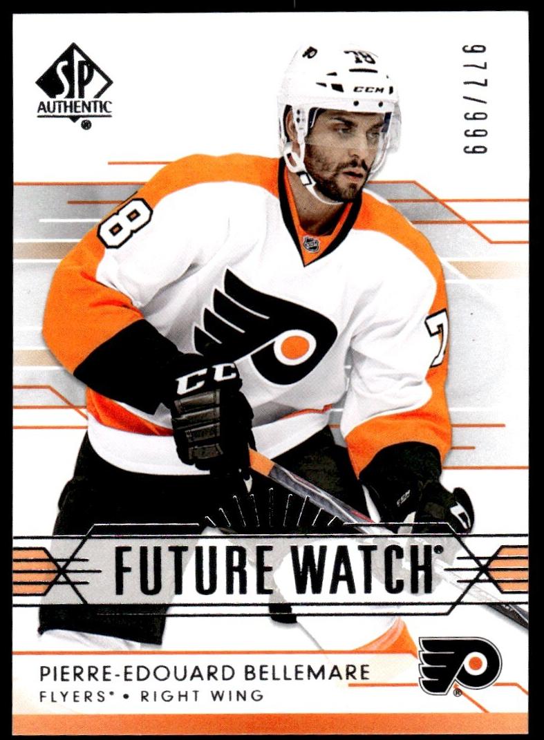 2014 SP Authentic Pierre-Edouard Bellemare #245 card