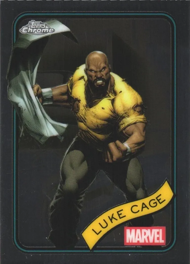 2025 Luke Cage [Clawed Chrome Red Refractor] #111