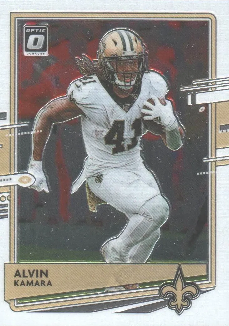 2020 Donruss Optic Alvin Kamara #70 card