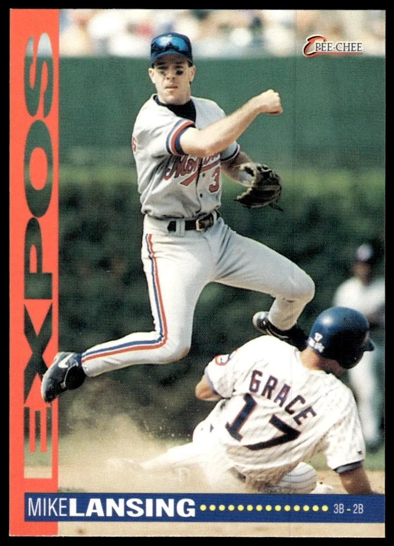 1994 O-Pee-Chee Mike Lansing #218 card