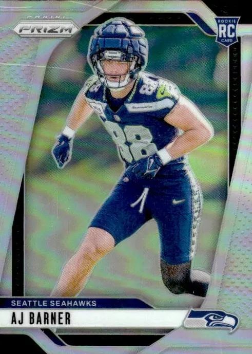 2024 Panini Prizm AJ Barner #304 card