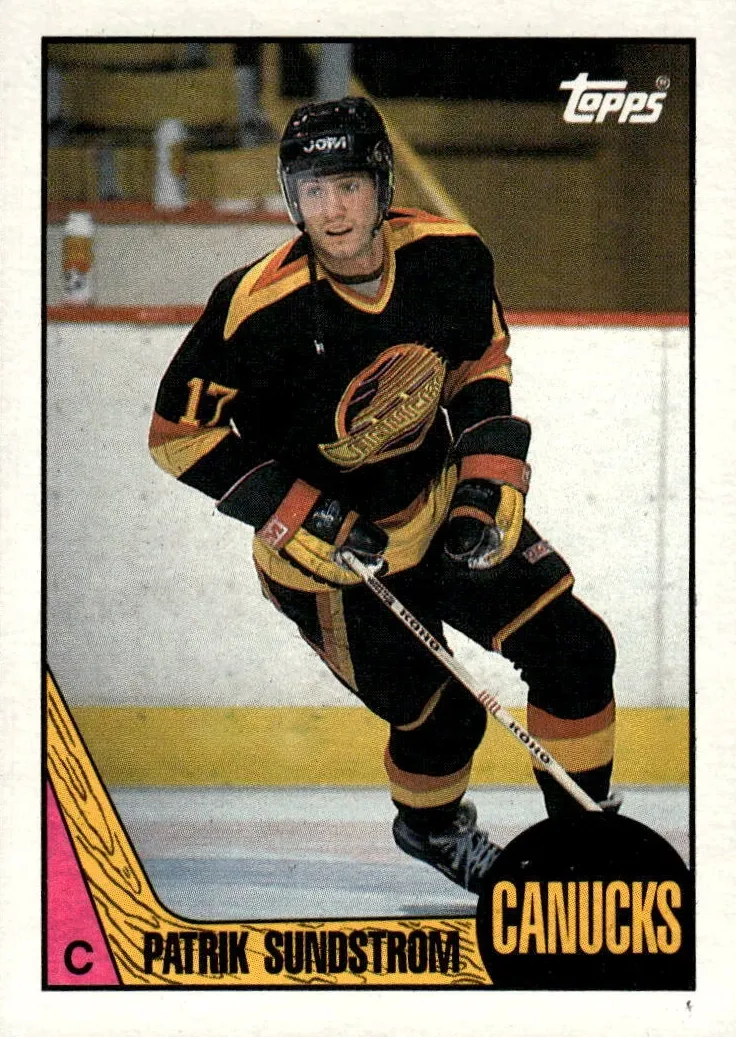 1987 Patrik Sundstrom #34