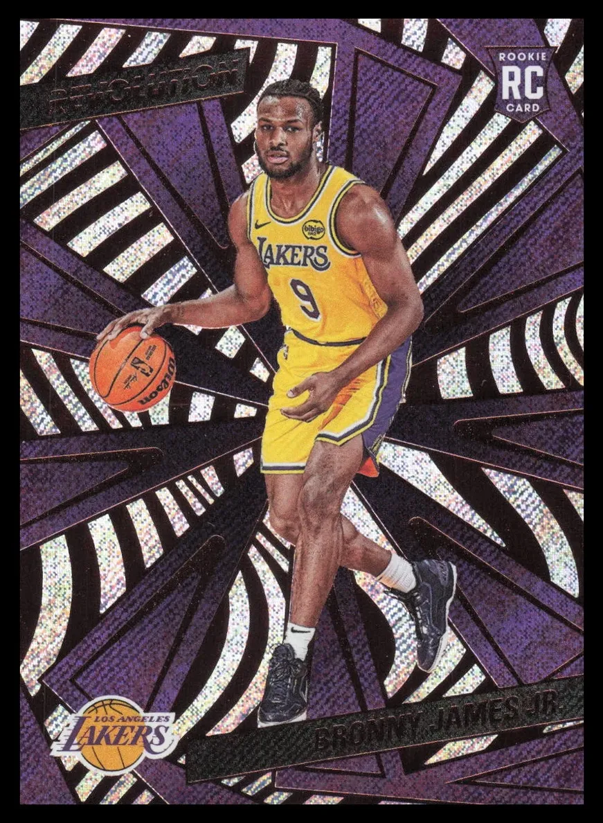 Bronny James Jr. 2024 Revolution Basketball card
