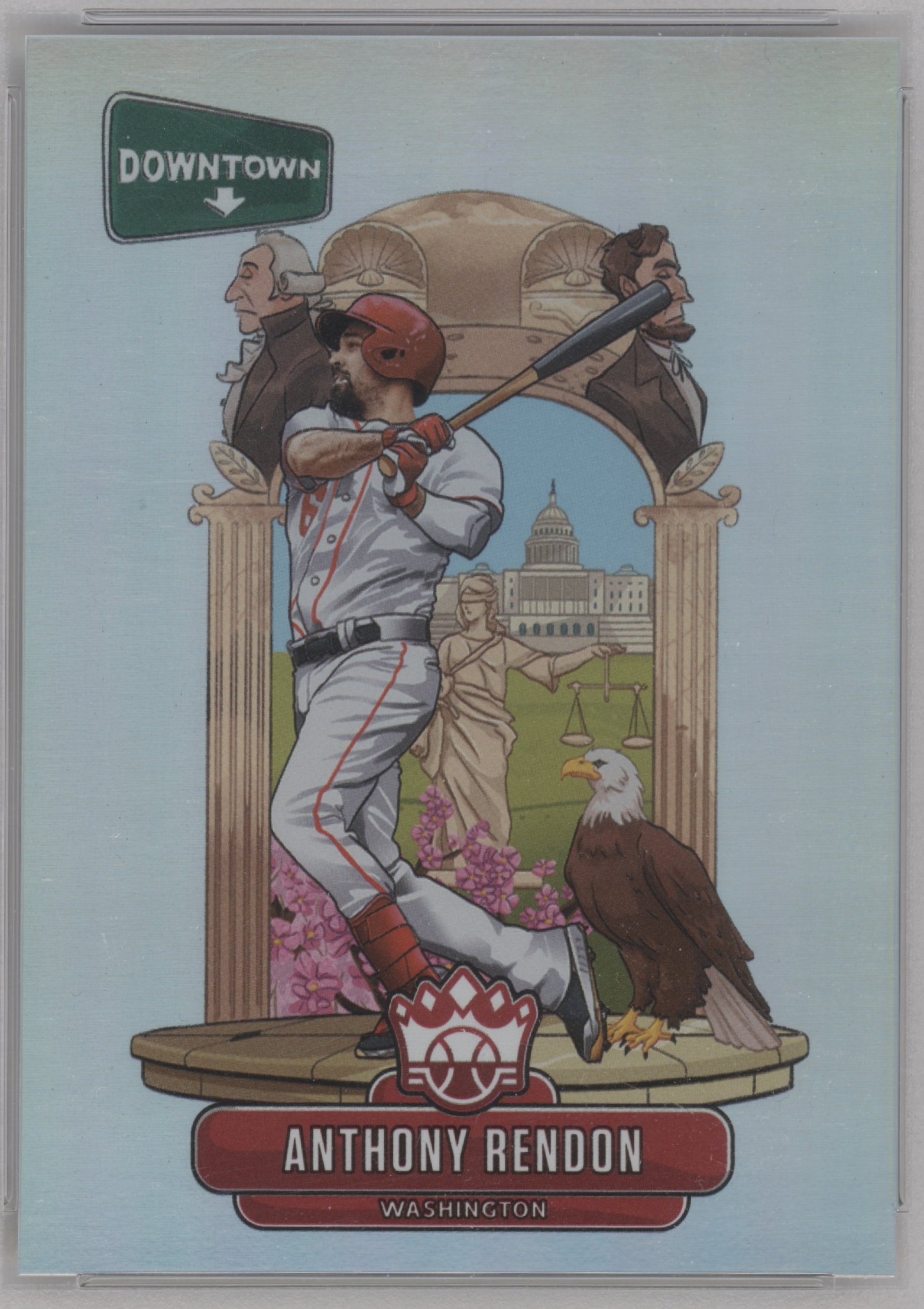 2020 Panini Diamond Kings Baseball Anthony Rendon #D6 BGS 9