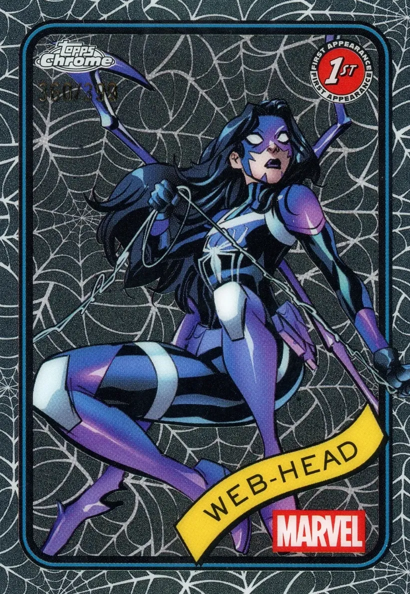 2025 Web-Head [Red Shimmer Refractor] #32