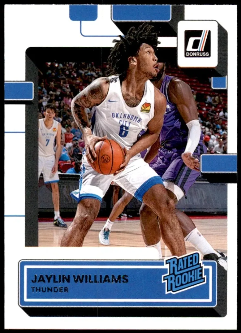 2022 Panini Donruss Jaylin Williams #241 card
