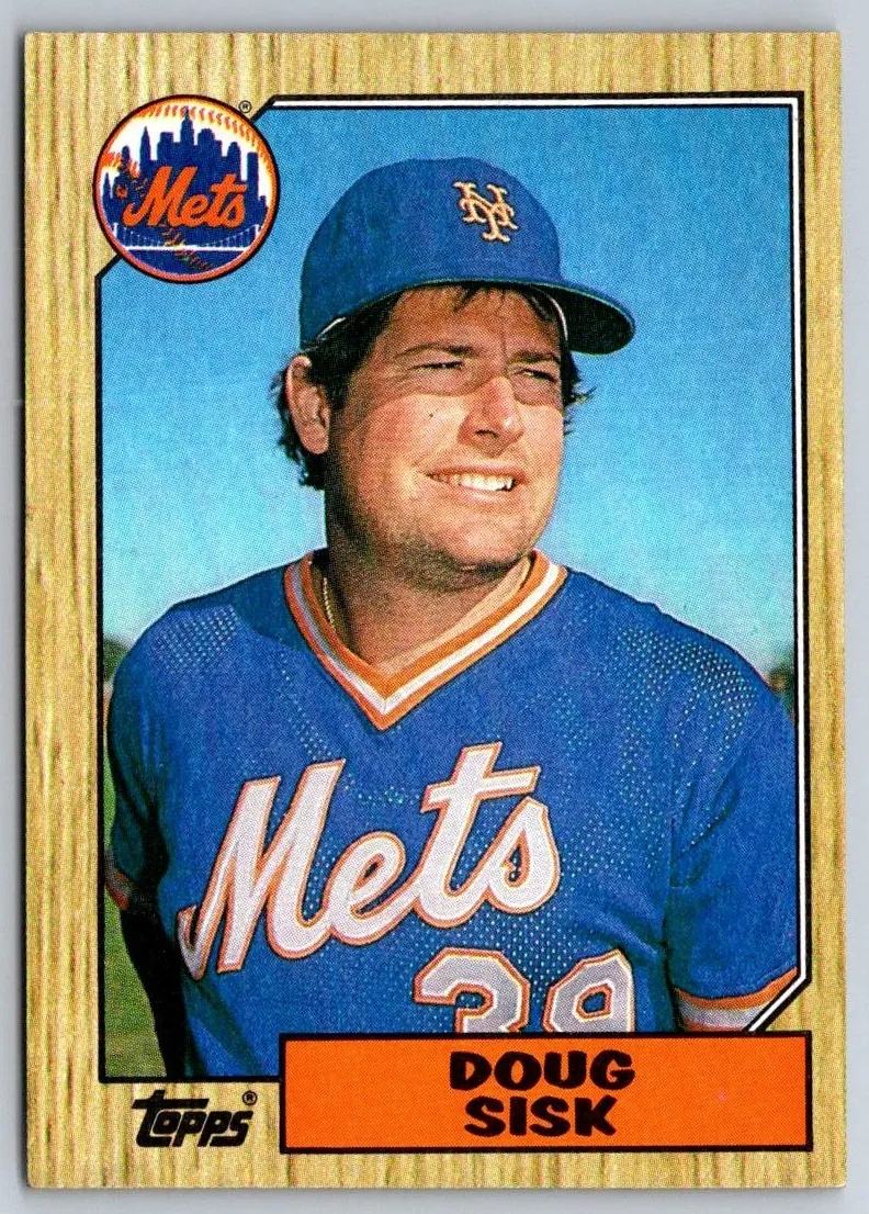 1987 Topps Doug Sisk #404 card