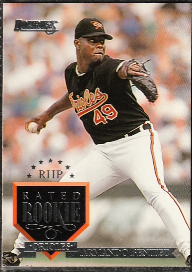 1995 Donruss Armando Benitez #216 card