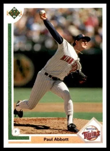 1991 Upper Deck Paul Abbott #487 card