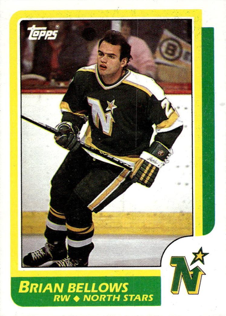 1986 Topps Brian Bellows #75 card