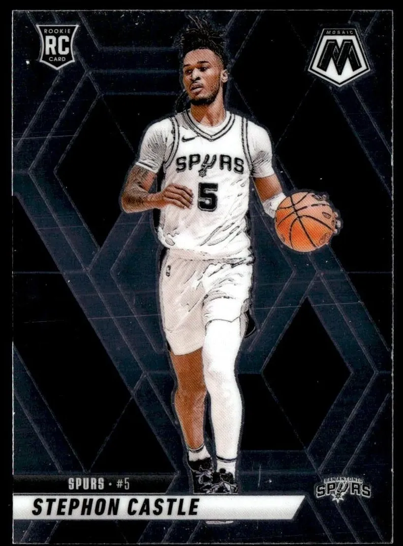 Stephon Castle 2024 Mosaic Basketball card