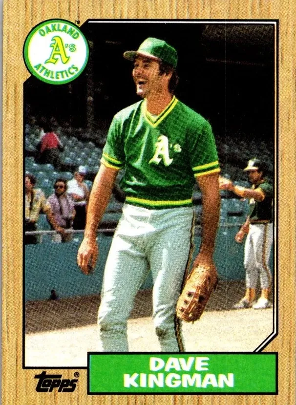 1987 Topps Dave Kingman #709 card