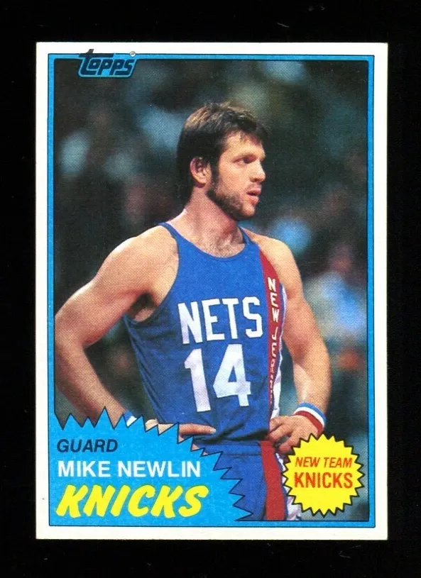 1981 Mike Newlin #80