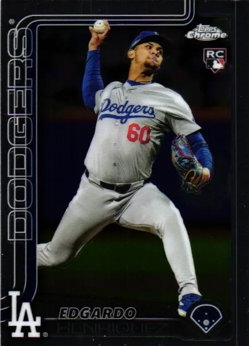 Edgardo Henriquez 2025 Topps Chrome Baseball card