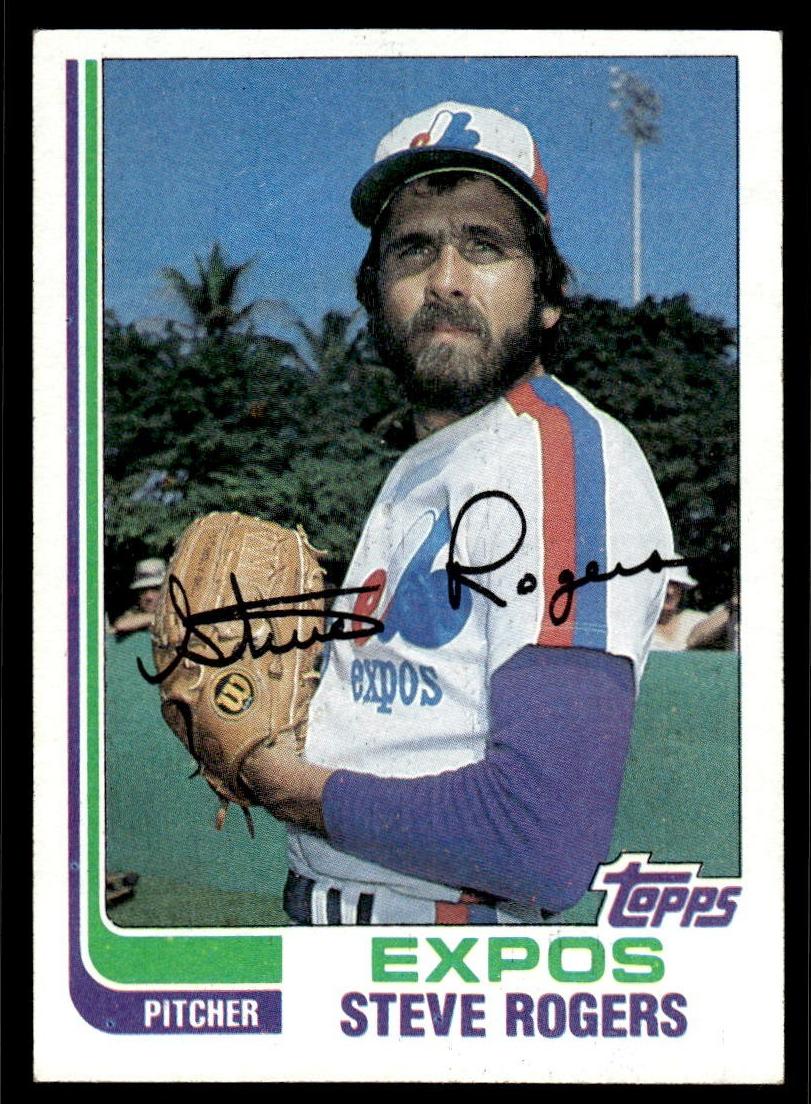 1982 Topps Steve Rogers #605 card