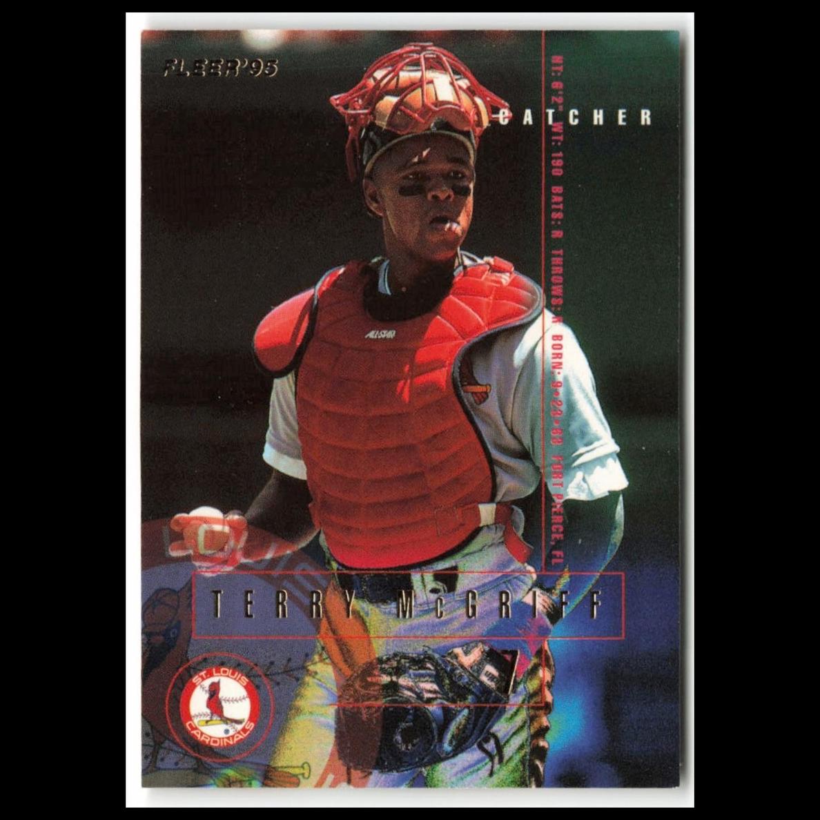 1995 Fleer Terry McGriff #503 card