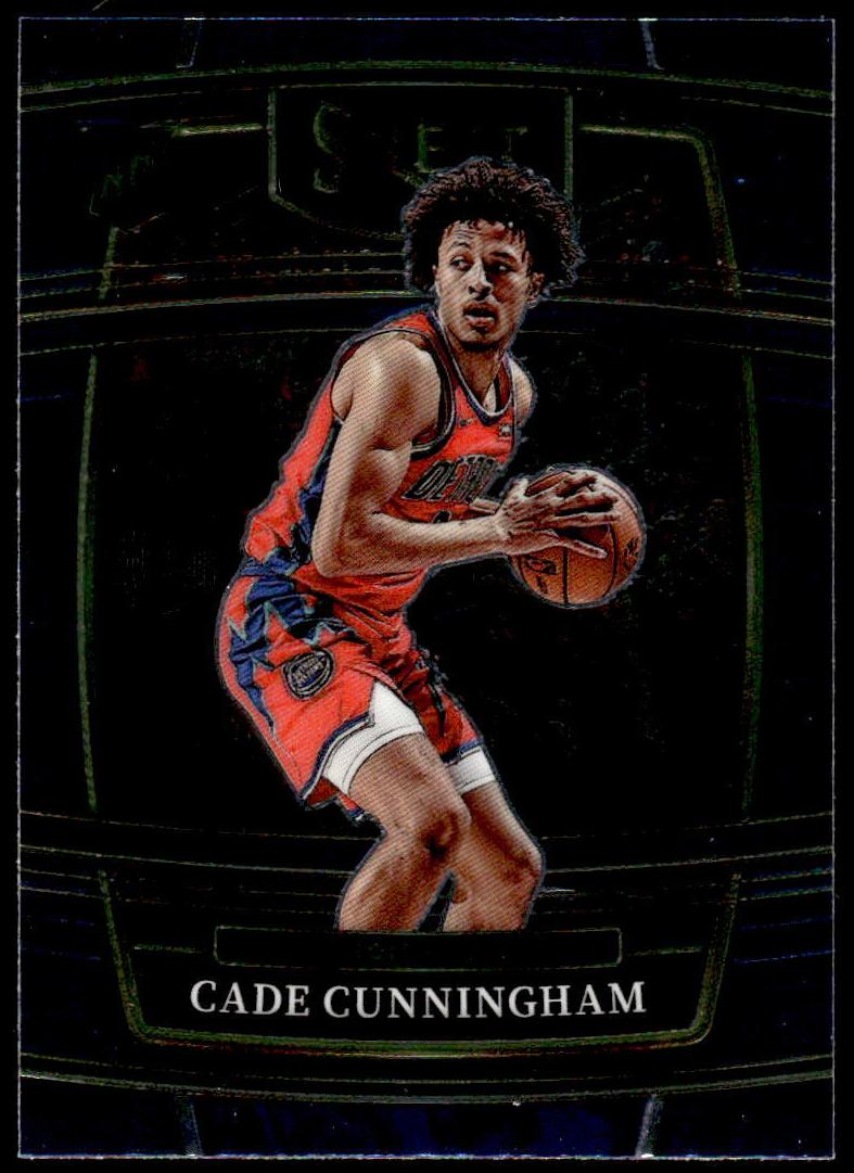 2021 Panini Select WHITE PRIZM #11 Cade Cunningham front