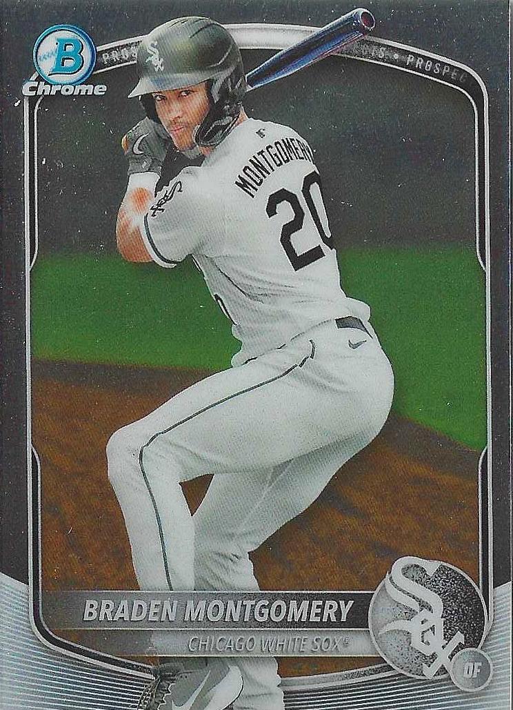 Braden Montgomery 2025 Bowman Chrome Prospects card