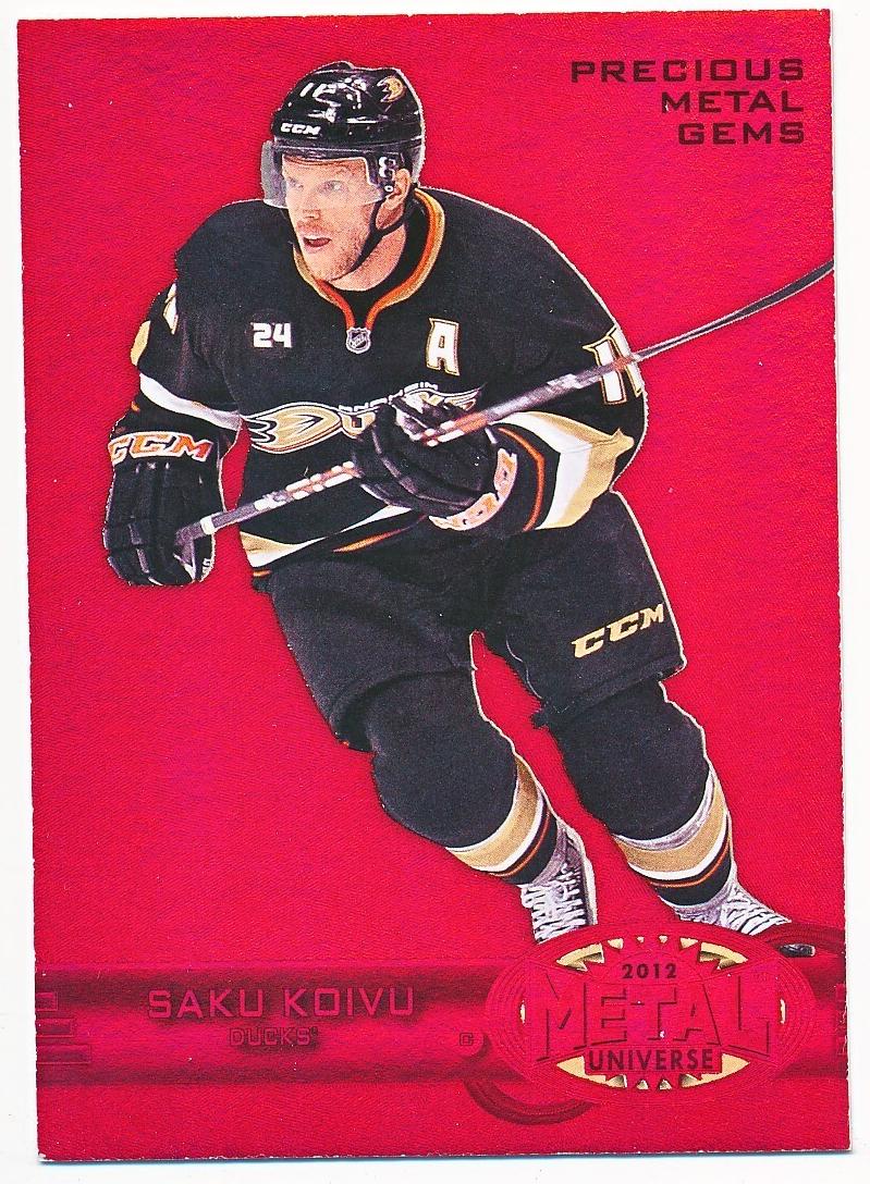 2012 Saku Koivu [Red] #20