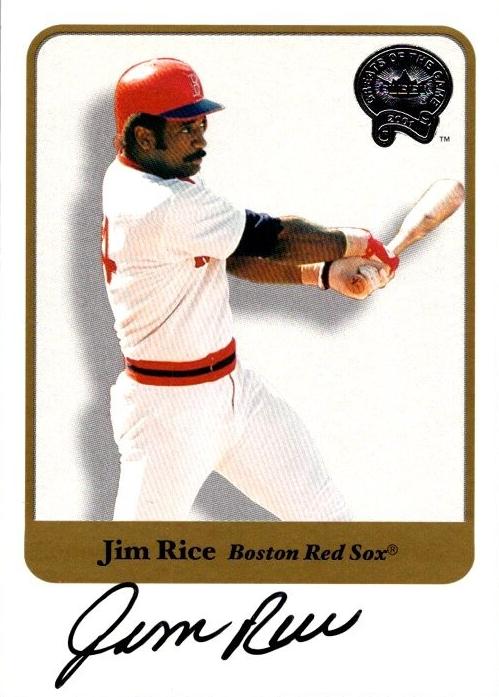 2001 Jim Rice #NNO