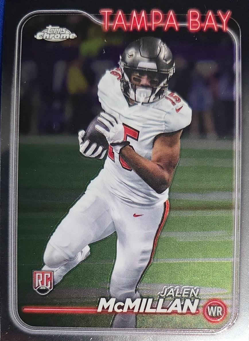 Jalen McMillan 2024 Topps Chrome Football card
