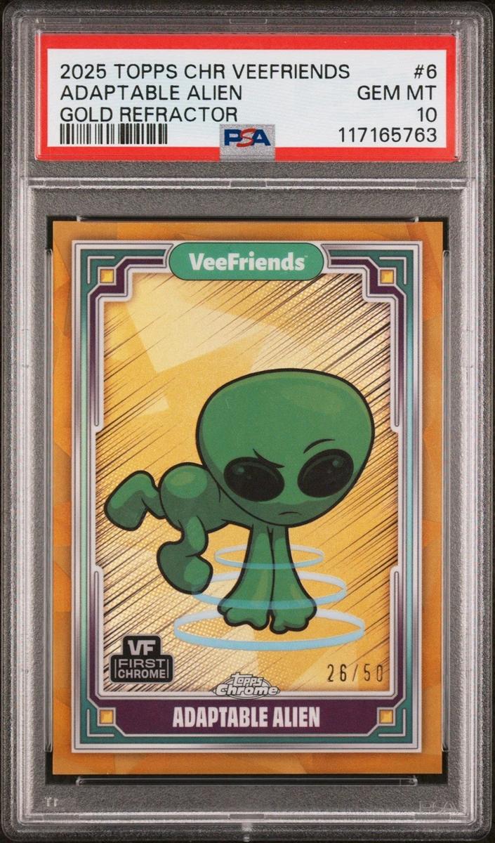 2025 Adaptable Alien [Gold Refractor] #6