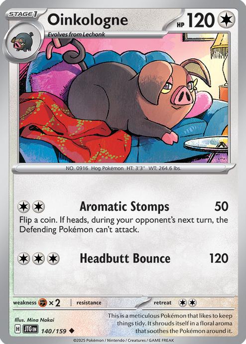 Oinkologne 2025 Pokemon Scarlet & Violet Journey Together