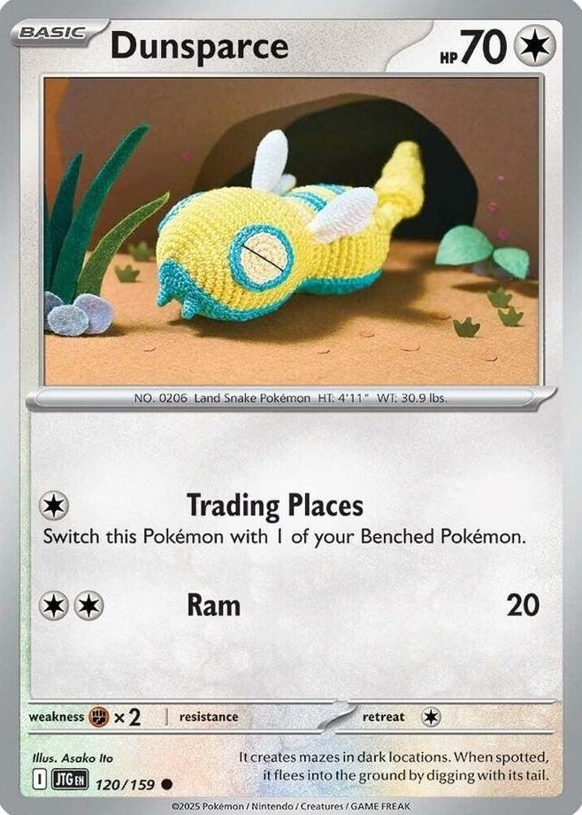 Dunsparce 2025 Pokemon Scarlet & Violet Journey Together
