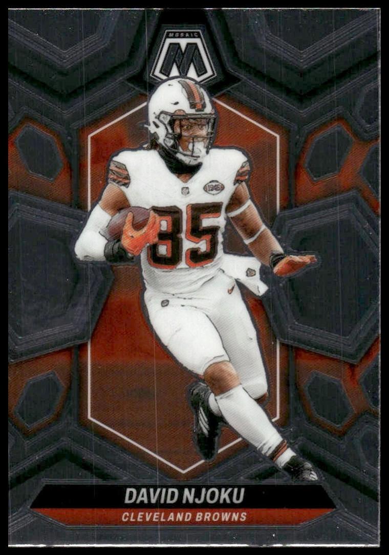 David Njoku 2024 Mosaic Football card