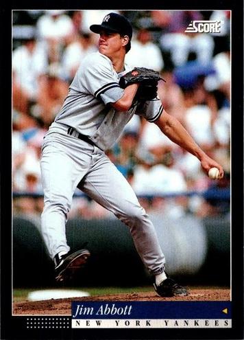 1994 Jim Abbott #127