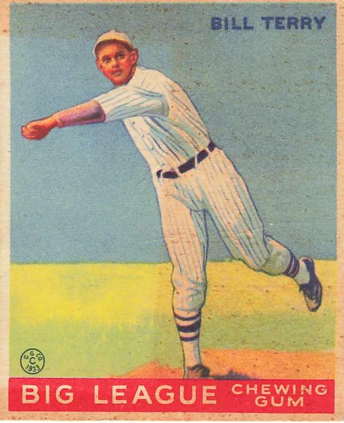 1933 Bill Terry #20