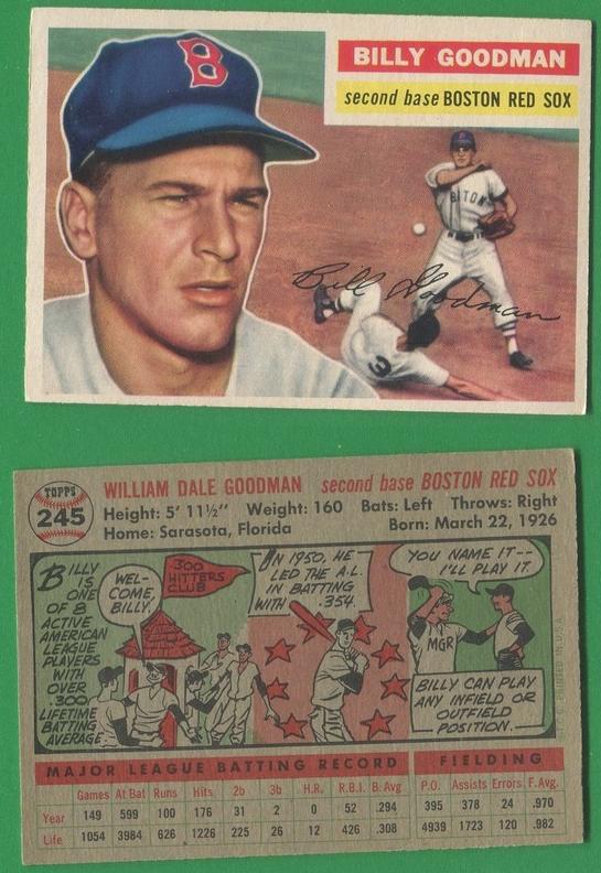 1956 Billy Goodman #245