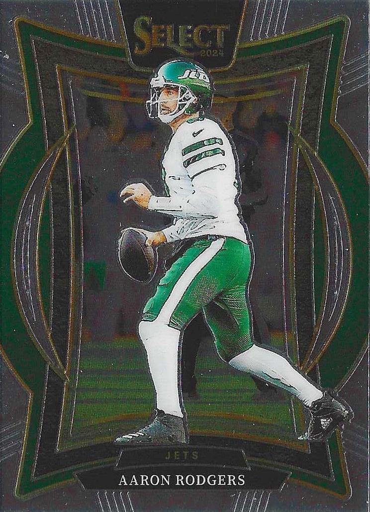Aaron Rodgers 2024 Select Football card