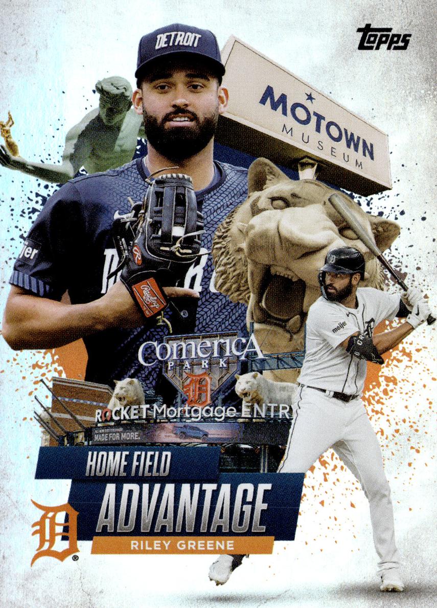 Riley Greene 2025 Topps Home Field Advantage Baseball
