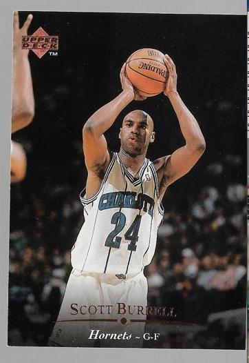 1995 Upper Deck Scott Burrell #202 card