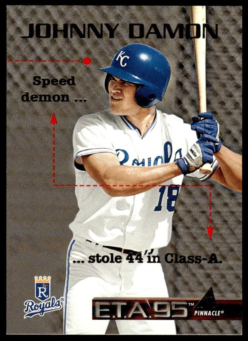1995 Pinnacle Johnny Damon #ETA4 card