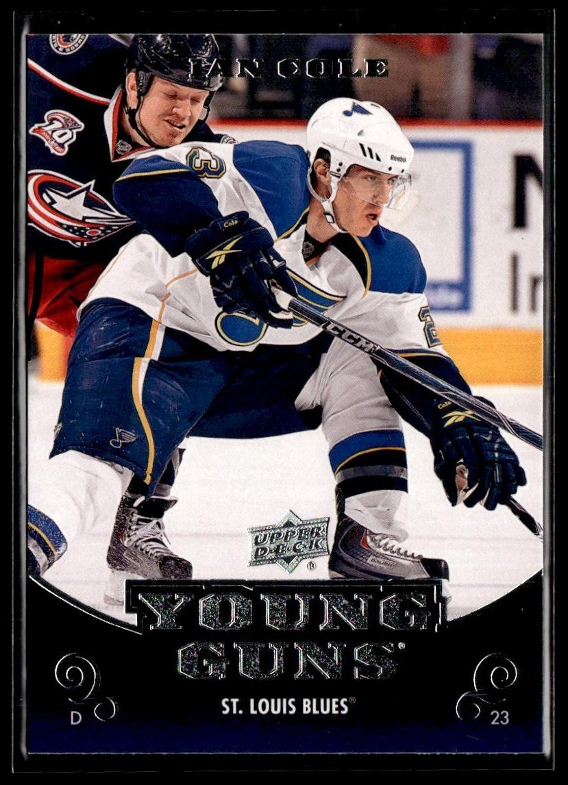 2010 Upper Deck Ian Cole #491 card