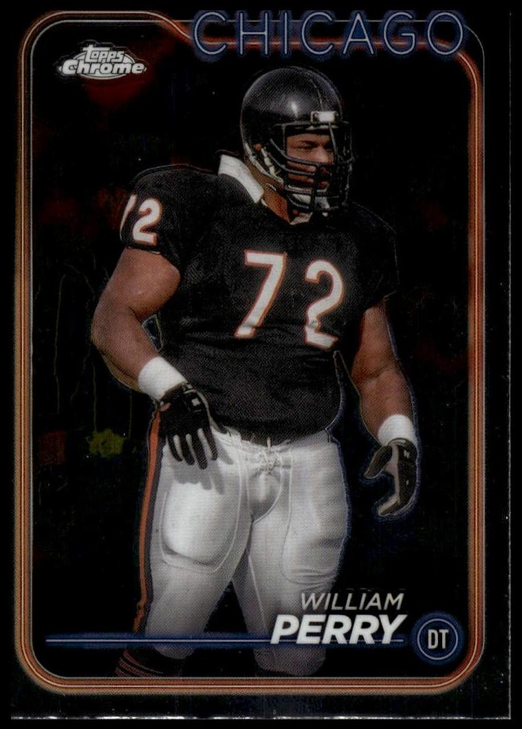 William Perry 2024 Topps Chrome Football card