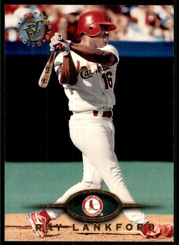 1995 Topps Stadium Club Ray Lankford #424 card
