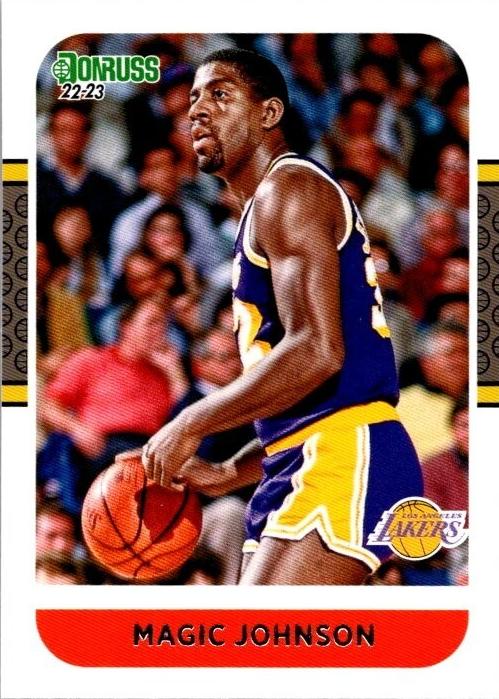 2022 Panini Donruss Magic Johnson #5 card