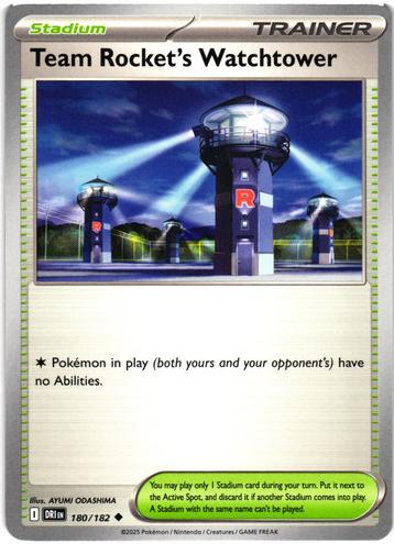 Team Rocket's Watchtower 2025 Pokemon Scarlet & Violet Destined Rivals
